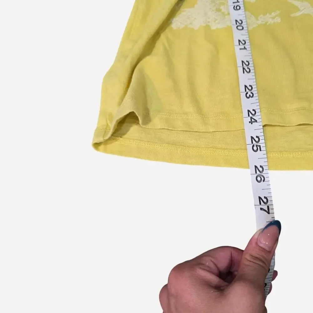 Banana Republic Women's yellow grey T-shirts